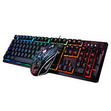 K13 Wired Gaming Backlight Keyboard & Mouse Combo with 104 Keys